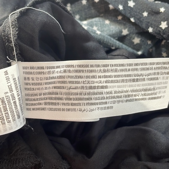 ABERCROMBIE AND FITCH black maxi dress cut out sides NWT smocking pockets XST - Picture 16 of 16